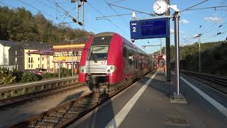 CFL 2217 en 2213 komen aan op station Troisvierges [upl. by Nolra807]