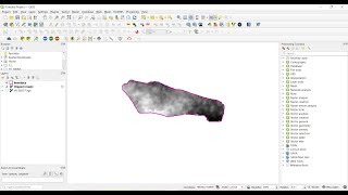 Downloading DEM Data using QGIS  SRTM DEM 30M Resolution qgistutorials [upl. by Lynelle]