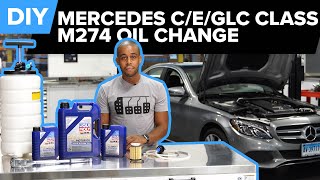 20152018 Mercedes CClass EClass GLC Oil Change  Service Indicator Reset M274 W205W213W253 [upl. by Eivol228]