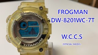 FROGMAN DW8201WC7T CASIO GSHOCK [upl. by Assiroc]