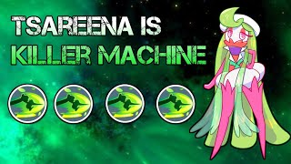 TSAREENA IS KILLER MACHANE POKEMON UNITE [upl. by Aixela25]