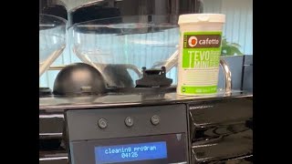 Using Espresso Machine Cleaning Tablets [upl. by Naihs335]