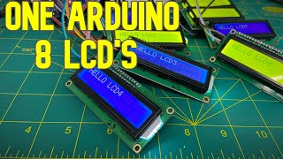 How to connect multiple LCD displays to one Arduino [upl. by Mozza]