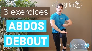 3 exercices faciles pour travailler vos abdominaux debout [upl. by Winnie]