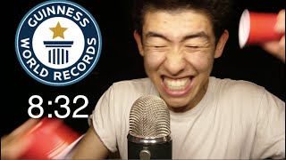 ASMR 100 TRIGGERS IN 832  WORLD RECORD [upl. by Ocramed]