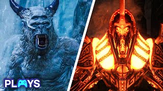 The 10 HARDEST Skyrim Bosses [upl. by Ramsa785]