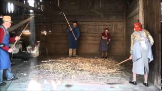 Winnowing Wheat by Hand [upl. by Novi]