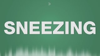 Sneezing SOUND EFFECT  Niesen SOUNDS [upl. by Nydia]