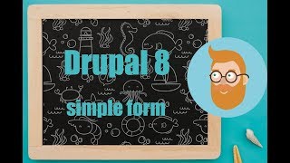 Drupal 8 Programatically created custom form [upl. by Wrand]