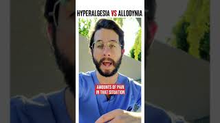 Hyperalgesia VS Allodynia [upl. by Buzz]