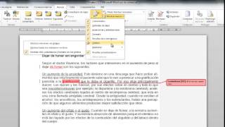 Tutorial Control de cambios de Word [upl. by Fauch]