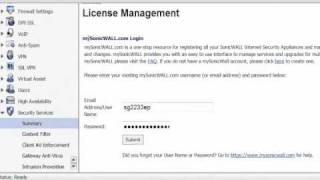 How to Activate a SonicWALL License Code [upl. by Patrice405]