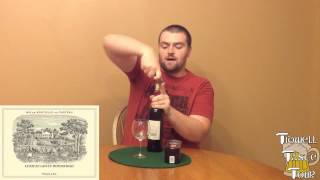 Rothschild Rouge 2010 French Red Wine Review Bordeaux France [upl. by Melia]