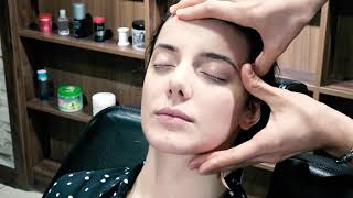 ASMR Turkish Barber Face Head and Body Massage [upl. by Tanney]