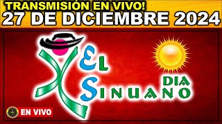 SINUANO DÍA Resultado EL SINUANO DÍA VIERNES 27 de diciembre de 2024 [upl. by Annabel]