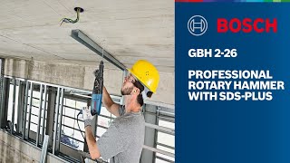 Boschs New GBH228L SDSPlus Bulldog Extreme Max Rotary Hammer Drill Unboxing [upl. by Mccord]