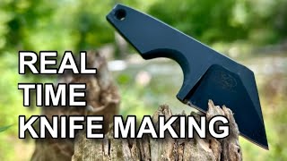 Work Shop ASMR  Making a Short King Knife [upl. by Bron]