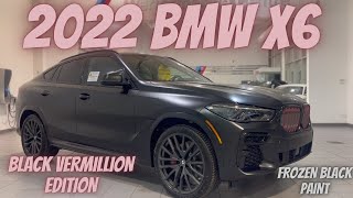 2022 BMW X6 Black Vermillion Edition Showcase [upl. by Xenophon]