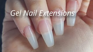 Gel nails for beginners  Nail extensions for beginners  Part4  Khushis art gallery [upl. by Noyahs]