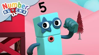 Numberblocks The Numberblock Express  Learn to Count [upl. by Alpert651]