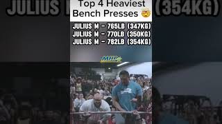 julius Maddox insane bench press records subscribe motivation like benchpress powerlifting [upl. by Hild930]