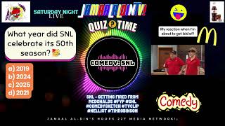 Comedy Quiz SNL😂 Getting fired McDonalds What year did SNL celebrate its 50th season 🥳 tiktok [upl. by Koeninger]