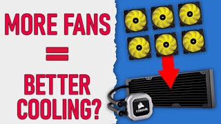 More Fans  Better Cooling on AIO CPU Cooler Maybe not [upl. by Gobert234]