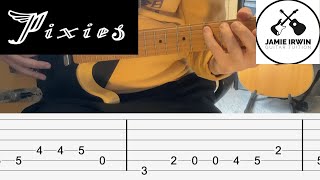 Pixies Here Comes Your Man Riff Guitar Lesson [upl. by Baram]