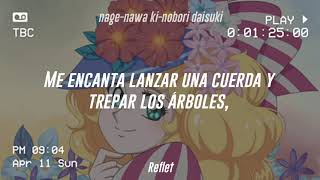 Watashi wa Candy Candy Candy OpeningMitsuko HorieSub español [upl. by Aynotan]