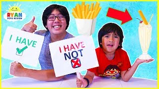 Never Have I Ever Kids Edition with Ryan ToysReview [upl. by Seugirdor497]