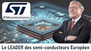 FAUT  IL INVESTIR DANS STMICROELECTRONICS  BOURSE PEA [upl. by Nicko]