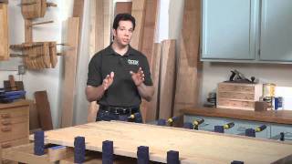 4 Tips for Gluing Clamping a Tabletop [upl. by Leahcimnaes]