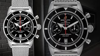 Breitling SuperOcean Heritage Chrono Black Dial Watch A23370  SwissWatchExpo [upl. by Renat]