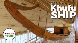 Ancient Egyptian Boat Museum  The Khufu Solar Ship [upl. by Nnyre]