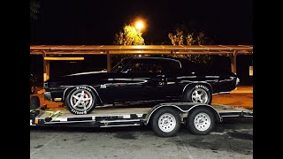 BIG Cam Lopes Hard496 Stroker Motor 724 HP Chevelle 100 shot Nitrous express [upl. by Jaehne283]