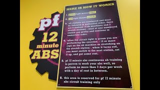 Planet fitness 12 mins abs workout [upl. by Ennazus]