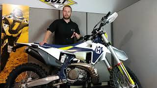 2021 Husqvarna TE 250i Overview [upl. by Onitselec]