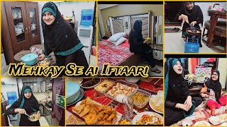 Mehkay Se Ai Iftaari Sehri To Iftaar Routine Jummah Vlog Amber Naz Official ♥️ [upl. by Aicilyhp829]