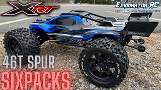 Traxxas XRT Duratrax Sixpacks 2046T Gearing EP 3 [upl. by Oz]