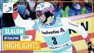 Mens Slalom  Adelboden  Highlights  FIS Alpine [upl. by Marinelli]