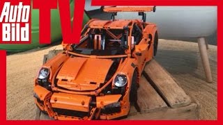 AUTO BILD Quick Shot Lego Technic Porsche 911 GT3 RS Vorstellung [upl. by Eibbob]