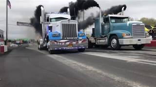 Ultimate Black Smoke Truck Burnout Compilation [upl. by Ulric]