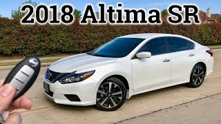 2018 Nissan Altima SR Test Drive amp Review [upl. by Lebasi]