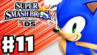 Super Smash Bros 3DS  Gameplay Walkthrough Part 11  Sonic Nintendo 3DS Gameplay [upl. by Hugon]