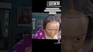 GRWM Wig Install Edition featuring Outre Perfect Hairline 👌 😘 wigreview outrewigs grwm [upl. by Hujsak]