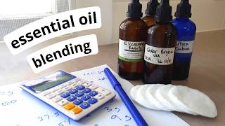 How to Blend and Calculate Essential Oils for Soap Making [upl. by Adhern]