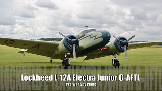 Pre War Spy Plane  Sidney Cottons Lockheed 12A Electra Junior [upl. by Richman]