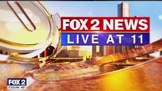 Detroit news headlines FOX 2 Live at 11 [upl. by Piper]