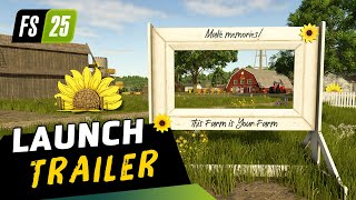 LandwirtschaftsSimulator 25 – LaunchTrailer [upl. by Eltsyrk]