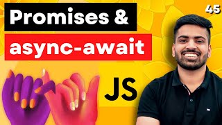 Promises Explained For Beginners  AsyncAwait amp Promise  Web Development Course 45 [upl. by Adeehsar]